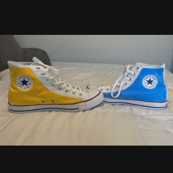 Hand Painted high top Converse.